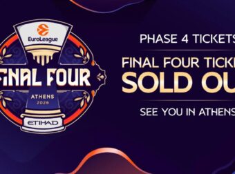 Sold out τα εισιτήρια για το Final Four της Αθήνας