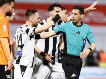 Πέρασε η μπάλα τη γραμμή ή όχι; Απίθανη φάση και διαμαρτυρίες ΠΑΟΚ! (Vid)