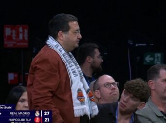 Απίστευτο! Με κασκόλ της Βαλένθια ο Γιανάι στο Ρεάλ – Χαποέλ (vid)