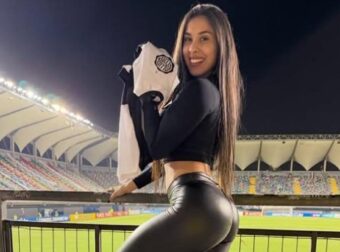 Κοπέλα προκάλεσε χάος στις κερκίδες – Όλοι κοιτούσαν τα οπίσθιά της (ΦΩΤΟ)