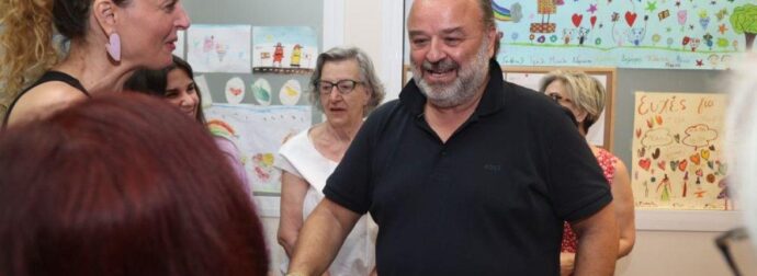 AEK: H εντυπωσιακή άφιξη Ηλιόπουλου στην Λογγά με ελικόπτερο! (vid)