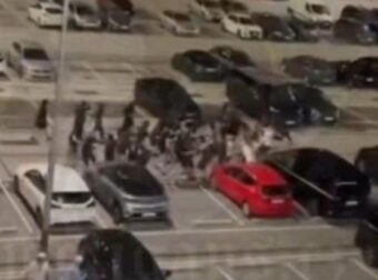 Χοντρό ξύλο στο αεροδρόμιο Ζάγκρεμπ-Συμπλοκές οπαδών Ντιναμό, Χάιντουκ (Vd)