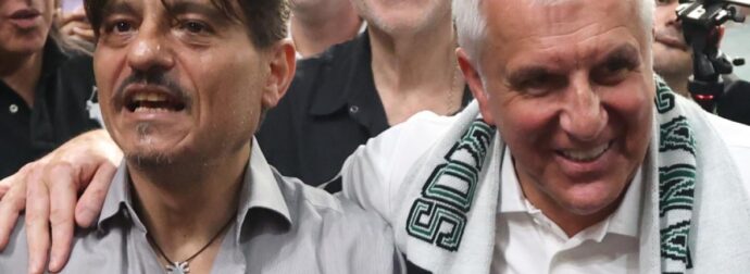 «Τρελαμένος» Γιαννακόπουλος με Ομπράντοβιτς στα πράσινα: «Ρίγος»! (ΦΩΤΟ)