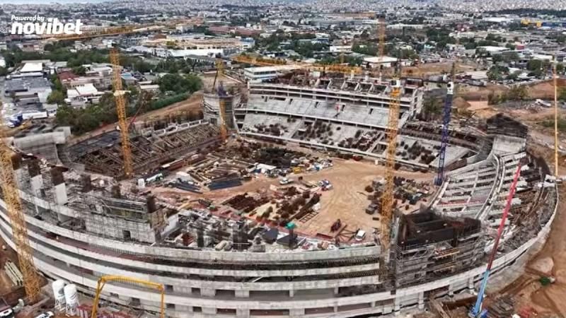 Παίρνει μορφή ο Βοτανικός! Εντυπωσιακές νέες εικόνες από το γήπεδο (ΒΙΝΤΕΟ)